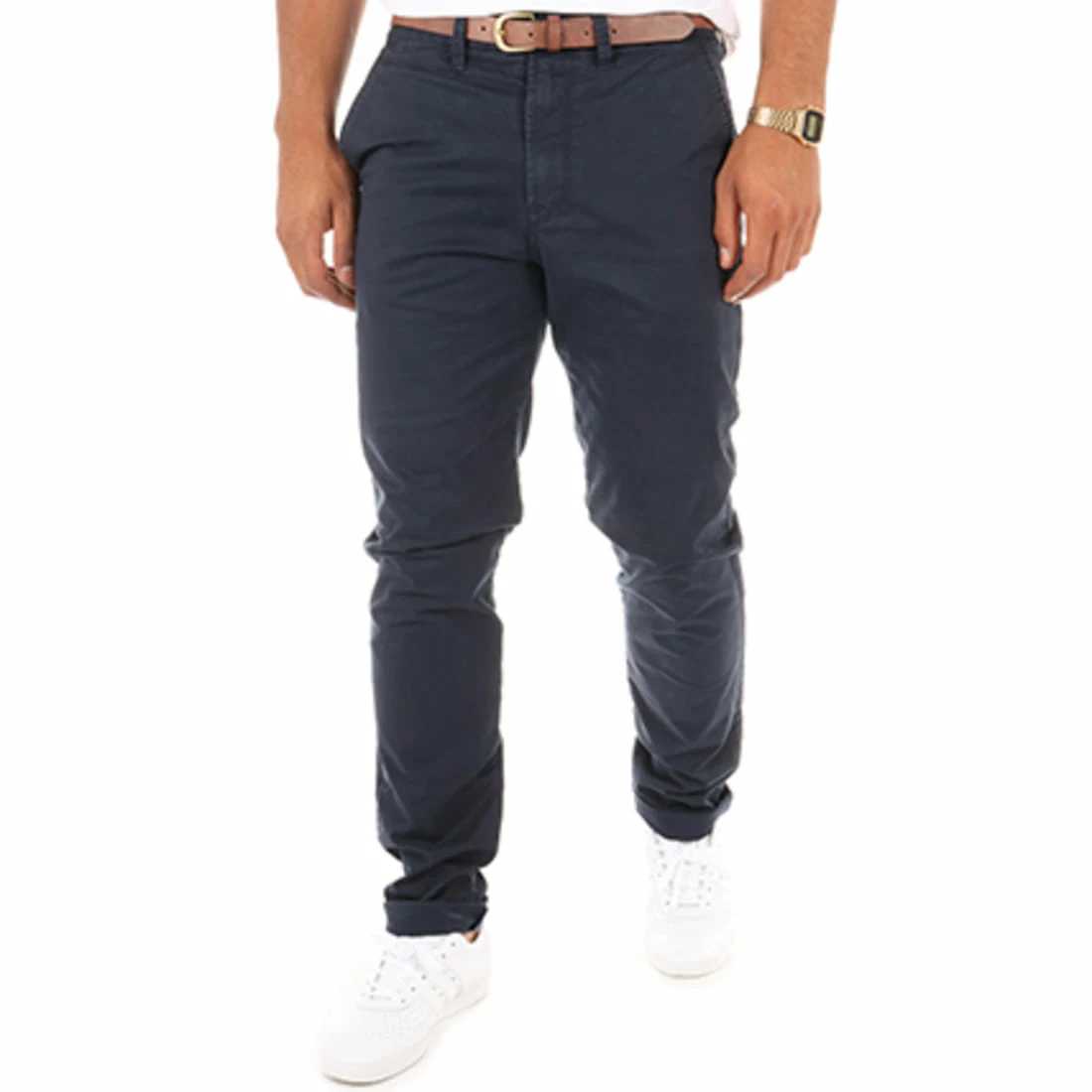 Grosses soldes 🥰 Pantalon Chino Cody Spencer Bleu Marine de Jack And Jones 💯 1 Grosses soldes 🥰 Pantalon Chino Cody Spencer Bleu Marine de Jack And Jones 💯