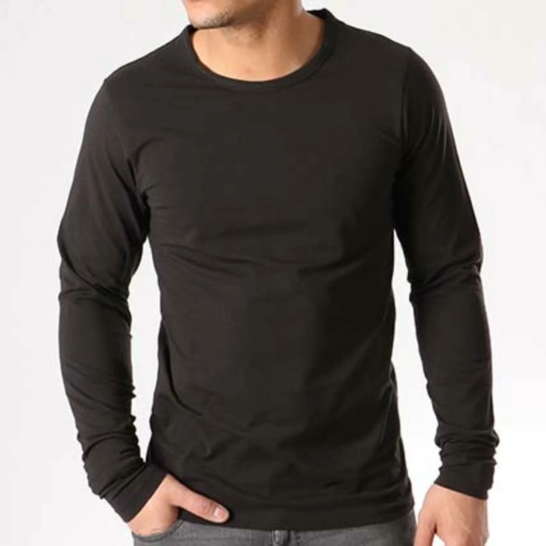 Meilleur prix 😉 Tee 👚 Shirt Manches Longues O Neck Noir de Jack And Jones 🔥 1 Meilleur prix 😉 Tee 👚 Shirt Manches Longues O Neck Noir de Jack And Jones 🔥