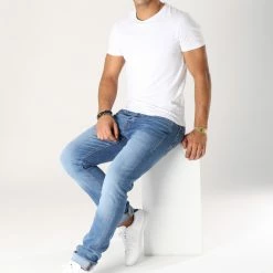 Coupon ❤️ Jean Slim Tim Original Bleu Denim de Jack And Jones 👏 7 Coupon ❤️ Jean Slim Tim Original Bleu Denim de Jack And Jones 👏 -Jack And Jones Soldes jack and jones 160671 12146866 BLUE DENIM 20181107T110625 03