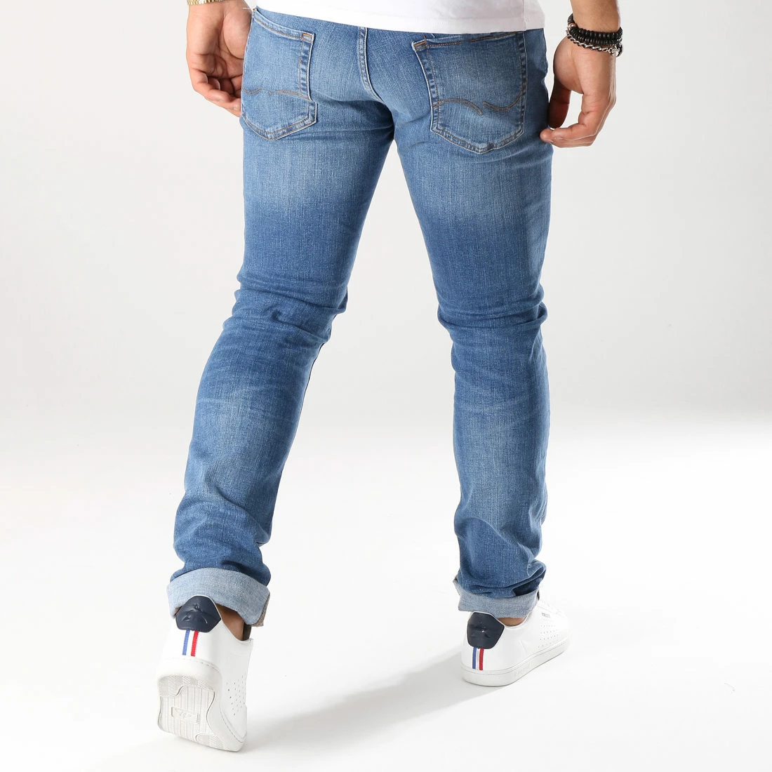 Coupon ❤️ Jean Slim Tim Original Bleu Denim de Jack And Jones 👏 5 Coupon ❤️ Jean Slim Tim Original Bleu Denim de Jack And Jones 👏 – Image 5