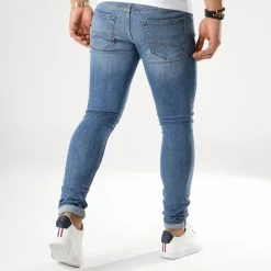 Offres 🎉 Jean Super Skinny Fit Tom Original Bleu Denim de Jack And Jones 😉 -Jack And Jones Soldes jack and jones 163954 12148909 BLUE DENIM 20181213T113721 05