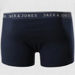 Meilleure vente 🤩 Lot De 2 Boxers Vincent Gris Bleu Marine de Jack And Jones ✔️ -Jack And Jones Soldes jack and jones 164367 12138239 NAVY BLAZER NAVY BLAZER 20181219T135609 03