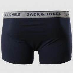 Meilleure vente 🤩 Lot De 2 Boxers Vincent Gris Bleu Marine de Jack And Jones ✔️ -Jack And Jones Soldes jack and jones 164367 12138239 NAVY BLAZER NAVY BLAZER 20181219T135612 05
