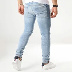 Acheter 🧨 Jean Skinny Liam Original Bleu Wash de Jack And Jones 🔥 -Jack And Jones Soldes jack and jones 166718 12149678 BLUE DENIM NOOSSS19 20190129T094439 05