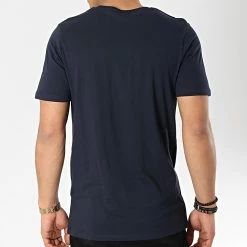 Sortie 🔥 Tee 👚 Shirt Corp Logo Bleu Marine de Jack And Jones ⭐ -Jack And Jones Soldes jack and jones 170668 12151955 NAVY BLAZER 20190212T101100 05