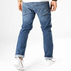 Vente flash ✨ Jean Mike Original Bleu Denim de Jack And Jones 👏 -Jack And Jones Soldes jack and jones 188368 12148874 BLUE DENIM 20190709T143120 05
