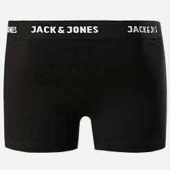Meilleure affaire 😉 Lot De 5 Boxers Huey Noir de Jack And Jones 🤩 -Jack And Jones Soldes jack and jones 190586 12142342 BLACK BLACK 20190725T145919 03