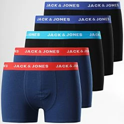 Tout neuf 😍 Lot De 5 Boxers Lee Noir de Jack And Jones 🌟