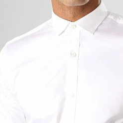 Top 10 ⌛ Chemise Manches Longues Parma Blanc de Jack And Jones ❤️ -Jack And Jones Soldes jack and jones 192347 12097662 WHITE 20190808T163337 03