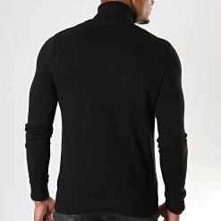 Vente flash 🧨 Pull Col Roulé Emil Noir de Jack And Jones ❤️ -Jack And Jones Soldes jack and jones 197343 12157417 BLACK 20190916T164922 05