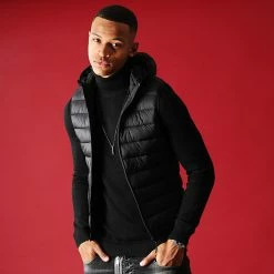 Vente flash 🧨 Pull Col Roulé Emil Noir de Jack And Jones ❤️ -Jack And Jones Soldes jack and jones 197343 12157417 BLACK NOOS 20211013T151706 06