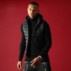 Vente flash 🧨 Pull Col Roulé Emil Noir de Jack And Jones ❤️ -Jack And Jones Soldes jack and jones 197343 12157417 BLACK NOOS 20211013T151731 05