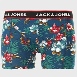 Meilleur prix 😀 Lot de 3 Boxers Flower Noir Floral de Jack And Jones 👍 -Jack And Jones Soldes jack and jones 210273 12171253 BLACK BARDABOES NOOSSS20 20200205T152334 03