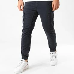 Meilleur prix 🤩 Jogger Pant Paul Flake Bleu Marine de Jack And Jones 🥰