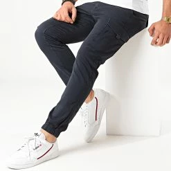 Meilleur prix 🤩 Jogger Pant Paul Flake Bleu Marine de Jack And Jones 🥰 -Jack And Jones Soldes jack and jones 212279 12169582 NAVY BLAZER 20200210T133426 03
