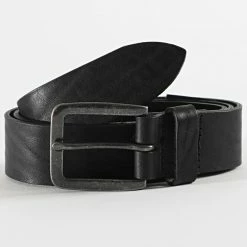Remise 💯 Ceinture Victor 12152757 Noir de Jack And Jones 💯