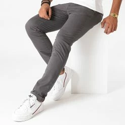Coupon 👍 Pantalon Chino Marco Bowie Gris Anthracite de Jack And Jones 😉 -Jack And Jones Soldes jack and jones 229103 12176042 ASPHALT NOOSFW20 20200907T163828 03