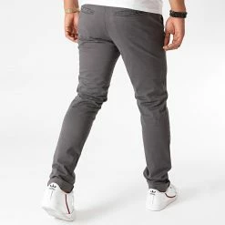 Coupon 👍 Pantalon Chino Marco Bowie Gris Anthracite de Jack And Jones 😉 -Jack And Jones Soldes jack and jones 229103 12176042 ASPHALT NOOSFW20 20200907T163829 04