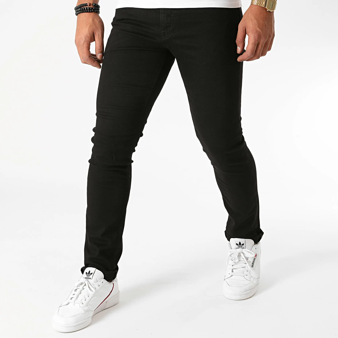 Budget 🤩 Jean Slim Glenn Felix Noir de Jack And Jones 🥰 1 Budget 🤩 Jean Slim Glenn Felix Noir de Jack And Jones 🥰