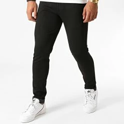 Remise ⌛ Pantalon Slim Marco Phil Noir de Jack And Jones 🔔