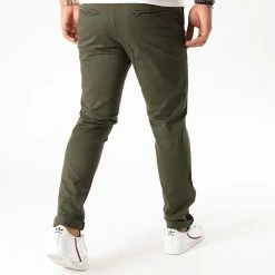 Meilleure affaire ✔️ Pantalon Chino Marco Bowie Vert Kaki de Jack And Jones 🥰 -Jack And Jones Soldes jack and jones 235056 12175972 FOREST NIGHT 20201002T170459 04