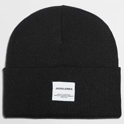 Nouveau 🛒 Bonnet Long Noir de Jack And Jones 🔥