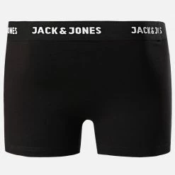 Coupon ⭐ Lot De 10 Boxers Solid Trunks Noir de Jack And Jones 👍 -Jack And Jones Soldes jack and jones 242261 12189937 BLACK BLACK BL 20201125T155345 03