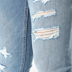 Top 10 🤩 Jean Skinny Liam Original Bleu Denim de Jack And Jones ⭐ -Jack And Jones Soldes jack and jones 245254 12168958 BLUE DENIM 20201224T134412 03