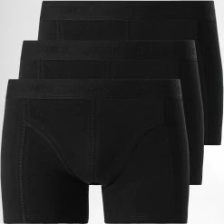 Meilleure vente 🔔 Lot De 3 Boxers Waistband 12127816 Noir de Jack And Jones 🎉