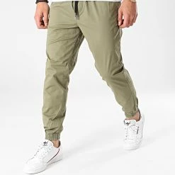 Remise 🌟 Jogger Pant Gordon Lane Vert Kaki de Jack And Jones 👍