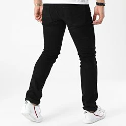 Grosses soldes ❤️ Jean Slim Glenn Original Noir de Jack And Jones 🌟 -Jack And Jones Soldes jack and jones 255179 12182965 BLACK DENIM 20210319T140219 04