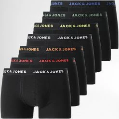 Coupon 🔔 Lot De 7 Boxers Simply Basic 12165587 Noir de Jack And Jones 💯
