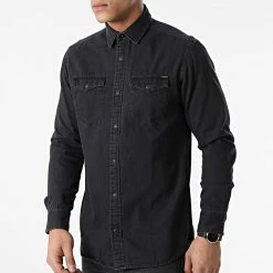 Top 10 🥰 Chemise Jean Manches Longues Sheridan Noir de Jack And Jones 🥰