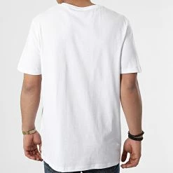 Bon marché 😍 Lot De 2 Tee 👚 Shirts Basic Blanc de Jack And Jones 🛒 -Jack And Jones Soldes jack and jones 257420 12133913 WHITE 20210317T161846 04