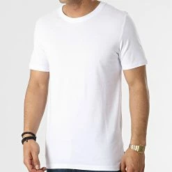 Nouveau ✨ Lot de 5 Tee 👚 Shirts Bleu Marine Blanc Noir de Jack And Jones 👏 -Jack And Jones Soldes jack and jones 260210 12191190 BLACK 2WHITE 2NA 20210408T162820 05