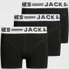 Nouveau 👏 Lot De 3 Boxers Enfant Sense 12149293 Noir de Jack And Jones 👍