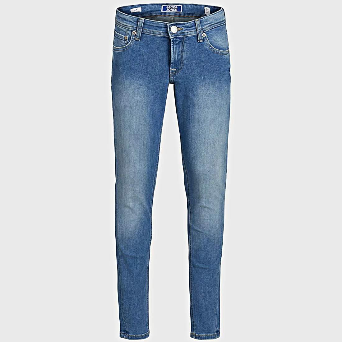 Promo ⭐ Jean Skinny Enfant Liam 12169898 Bleu Wash de Jack And Jones 🥰 1 Promo ⭐ Jean Skinny Enfant Liam 12169898 Bleu Wash de Jack And Jones 🥰