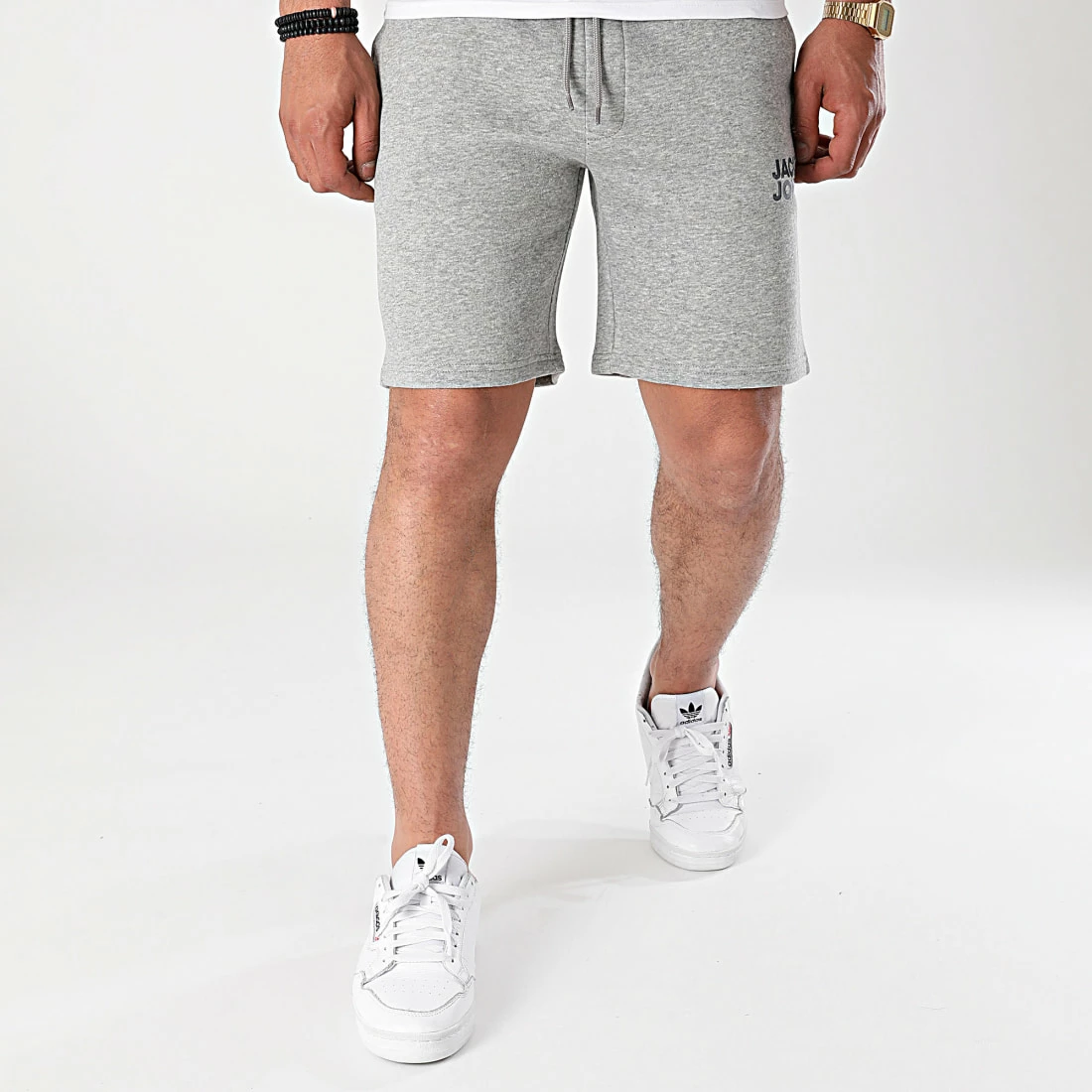 Bon marché ✔️ Short Jogging Newsoft Gris Chiné de Jack And Jones 🥰 2 Bon marché ✔️ Short Jogging Newsoft Gris Chiné de Jack And Jones 🥰 – Image 2
