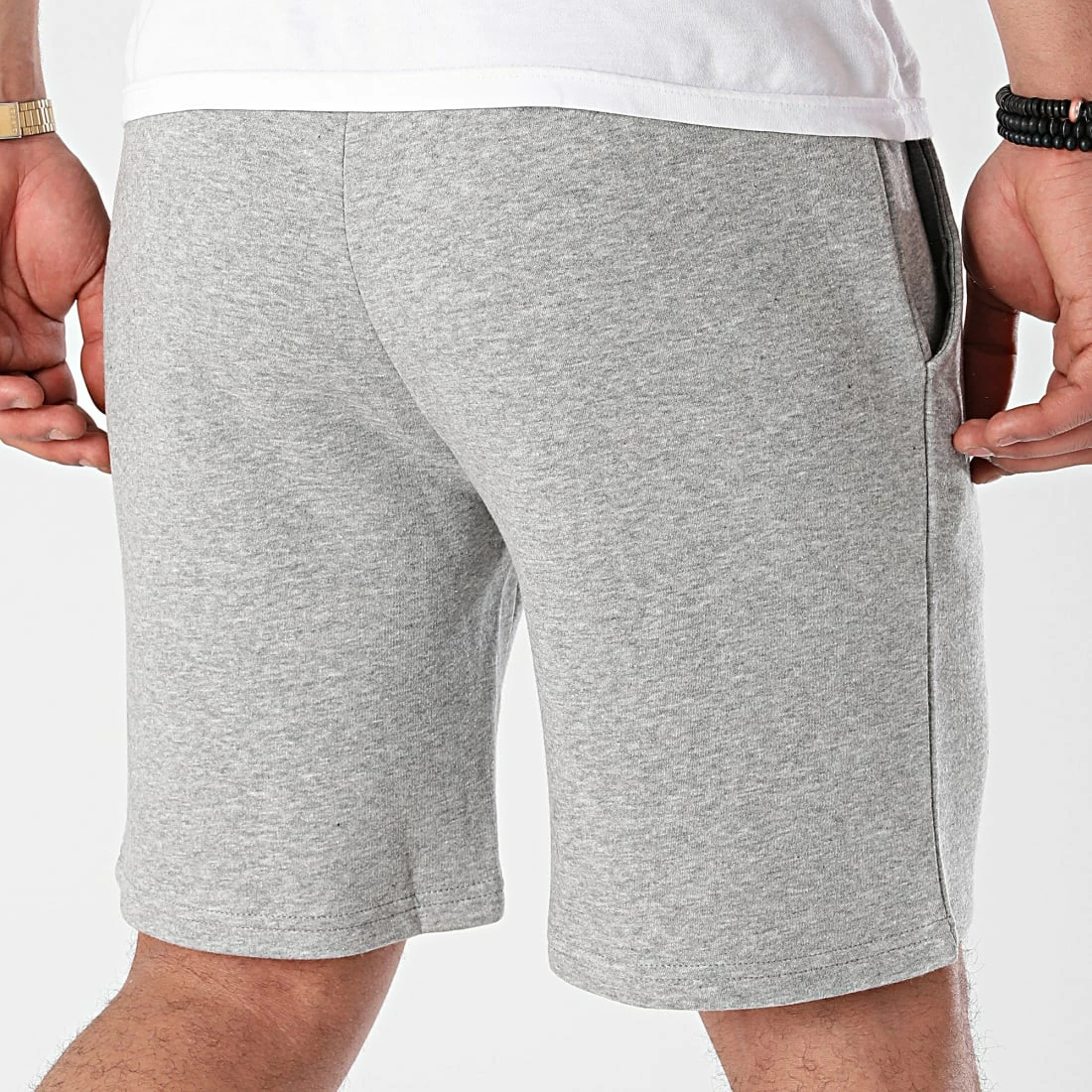 Bon marché ✔️ Short Jogging Newsoft Gris Chiné de Jack And Jones 🥰 4 Bon marché ✔️ Short Jogging Newsoft Gris Chiné de Jack And Jones 🥰 – Image 4