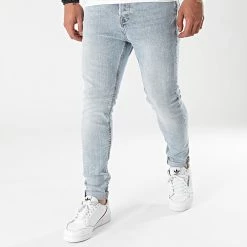 Meilleure vente ❤️ Jean Skinny Pete Original Bleu Wash de Jack And Jones 👏