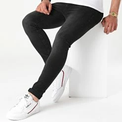 Meilleure affaire 🔥 Jean Skinny Pete Original Noir de Jack And Jones 😀 -Jack And Jones Soldes jack and jones 264346 12196684 BLACK DENIM NOOSSS21 20210430T121732 03