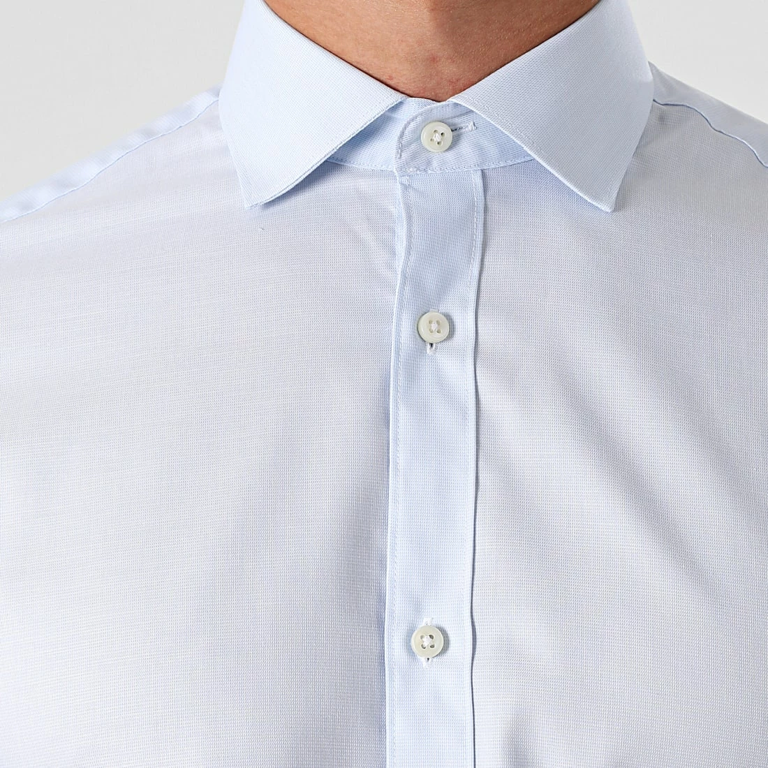 Bon marché 🔔 Chemise Manches Longues Blaroyal Bleu Clair de Jack And Jones 👍 2 Bon marché 🔔 Chemise Manches Longues Blaroyal Bleu Clair de Jack And Jones 👍 – Image 2