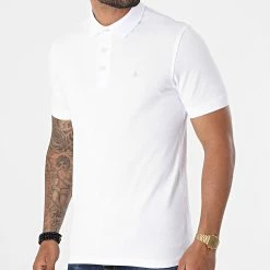 Meilleure affaire 🎉 Polo Manches Courtes Paulos Blanc de Jack And Jones ⌛