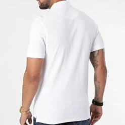 Meilleure affaire 🎉 Polo Manches Courtes Paulos Blanc de Jack And Jones ⌛ -Jack And Jones Soldes jack and jones 267016 12136668 WHITE TONAL VAPO 20210528T140449 04