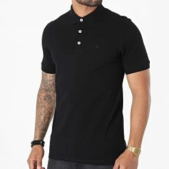 Tout neuf ✨ Polo Manches Courtes Paulos Noir de Jack And Jones 🌟