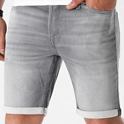 Coupon ⌛ Short Jean Slim Rick Icon Gris de Jack And Jones 🛒 7 Coupon ⌛ Short Jean Slim Rick Icon Gris de Jack And Jones 🛒 -Jack And Jones Soldes jack and jones 267132 12166268 GREY DENIM 20210527T152212 03
