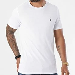 Nouveau ⭐ Tee 👚 Shirt Blahardy Blanc de Jack And Jones 🎁 -Jack And Jones Soldes jack and jones 267307 12166527 WHITE 20210528T141250 03