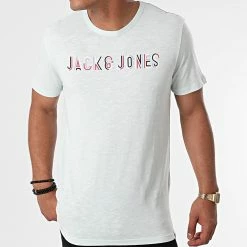 Les meilleures critiques de 🎁 Tee 👚 Shirt Beachs Turquoise Clair de Jack And Jones ❤️ -Jack And Jones Soldes jack and jones 267336 12191168 PALE BLUE 20210615T145000 03