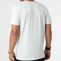 Les meilleures critiques de 🎁 Tee 👚 Shirt Beachs Turquoise Clair de Jack And Jones ❤️ -Jack And Jones Soldes jack and jones 267336 12191168 PALE BLUE 20210615T145001 04