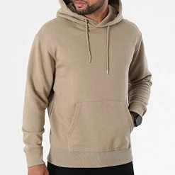 Grosses soldes 😉 Sweat Capuche Soft Beige de Jack And Jones 🤩 -Jack And Jones Soldes jack and jones 267389 12161145 CROCKERY 20210528T155353 03